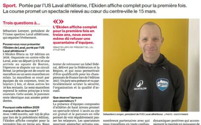 EKIDEN : Article de presse :
