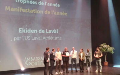 Une belle récompense pour l&rsquo;Ekiden de Laval !